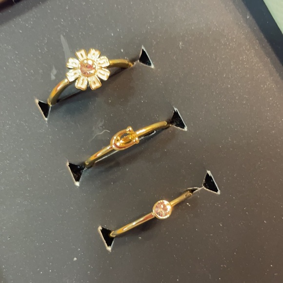 Coach brand new rings